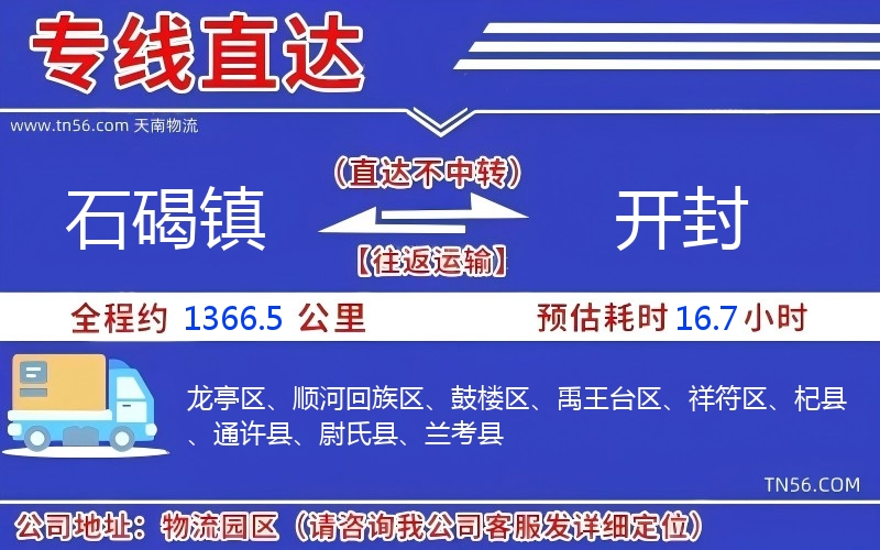 石碣鎮到開封物流公司 石碣鎮到開封物流公司