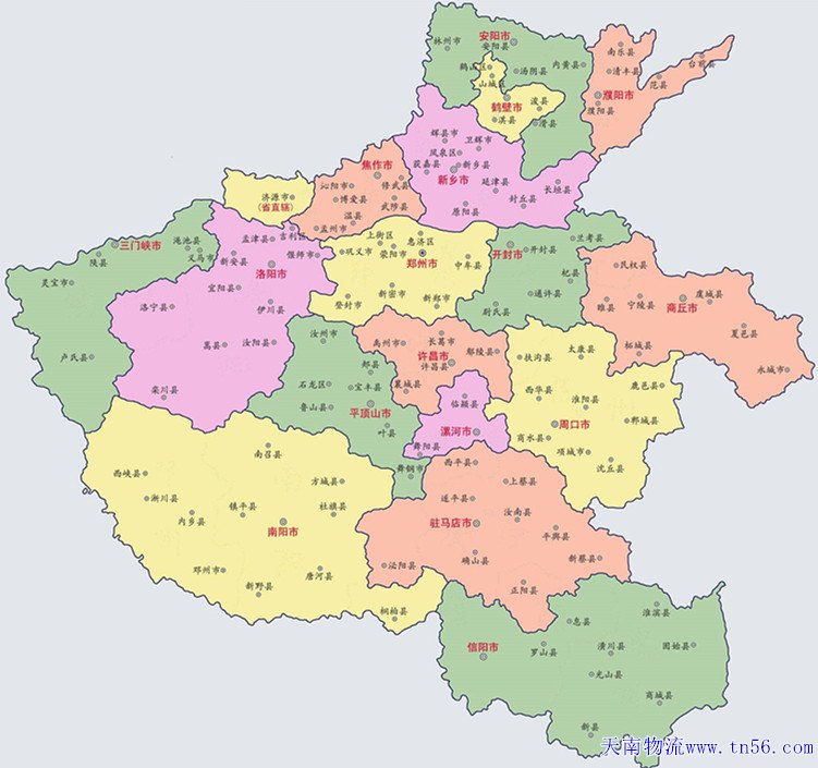 河南省地圖www.hzmsw.com